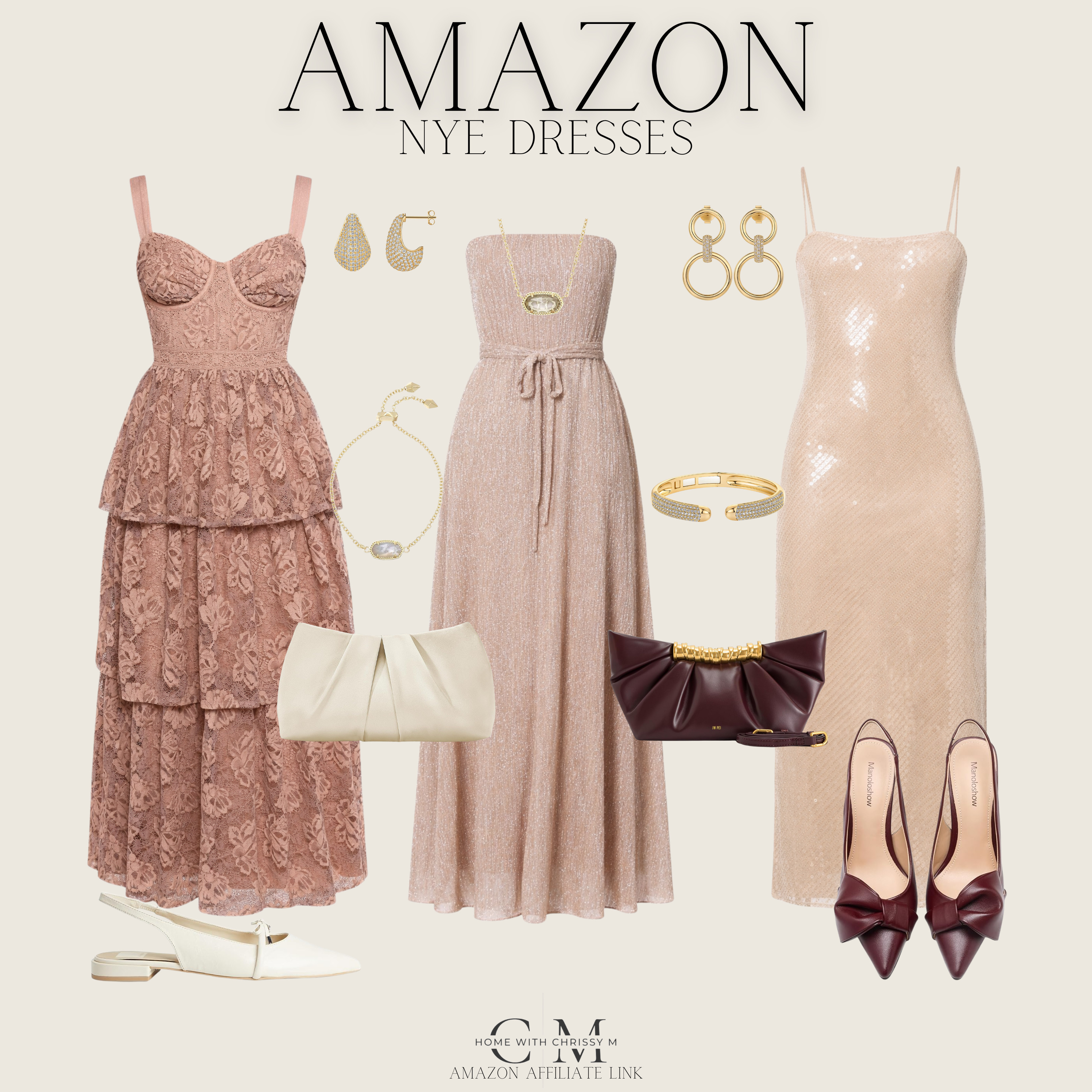 New Year’s Eve Dresses and Outfits from Amazon!
Amazon Fashion / Amazon Holiday / Sequin Mini Dresses / Velvet Jumpsuits / Satin Slip Dresses / Metallic Midi Skirts / Faux Fur Coats / Rhinestone Tops / Sparkly Blazers / Shimmery Wide-Leg Pants / Knit Sweater Dresses / Festive Plaid Outfits / Luxe Loungewear Sets / Statement Earrings / Glitter Heels / Strappy Metallic Sandals / Crystal Hair Accessories / Chic Clutch Bags / Faux Leather Pants / Turtleneck Tops / Red & Green Holiday Dresses / Black-Tie Gowns / Bold Bodysuits / Winter Tights & Hosiery / Layered Gold Jewelry / Rhinestone Chokers / Coordinated Matching Sets 

 

#LTKHoliday #LTKSeasonal