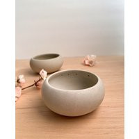 Concrete Bowl Small, Minimalist Bowl, Decor, Catchall Cement Jewelry Holder, Trinket Dish, Decorative Ring Dishes | Etsy (US)