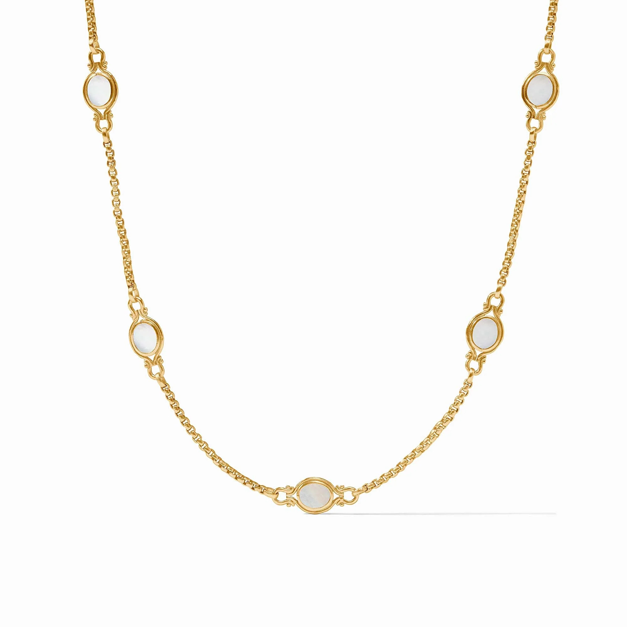 Saratoga Stone Station Necklace | Julie Vos