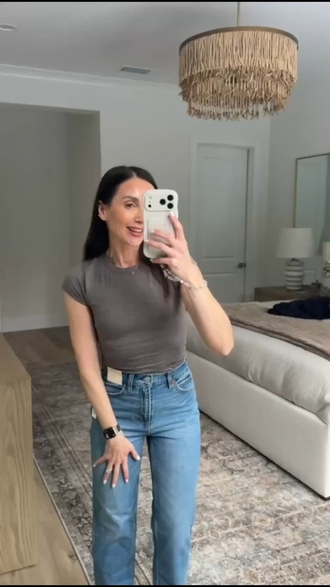 Target viral jeans (size 2, medium wash), look for less, designer inspired, target finds, comfy jesns, high waisted jeans, annabrstyle

#LTKSeasonal #LTKootd #LTKOver40