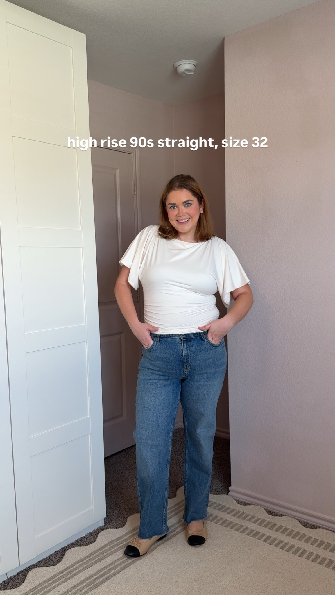 High rise straight jeans I love! Use code AFDENIM

#LTKSaleAlert