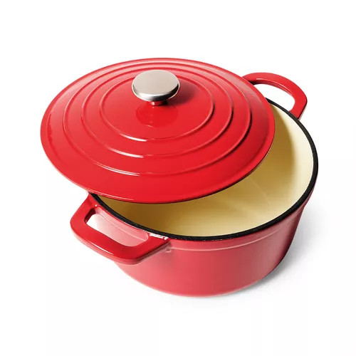 Sur La Table Enameled Cast Iron Round Dutch Oven, 5 qt. | Sur La Table