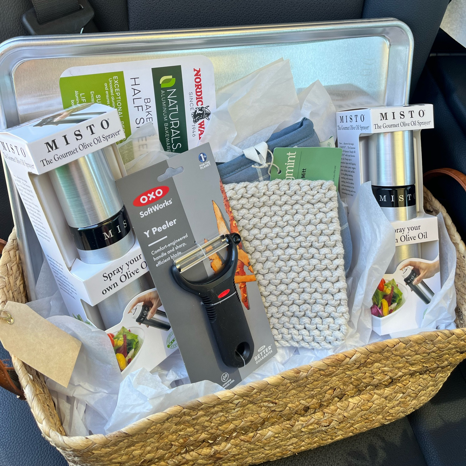 the cutest little bridal/house warming basket👩🏼‍🍳🧺 

#LTKsalealert #LTKGiftGuide #LTKhome