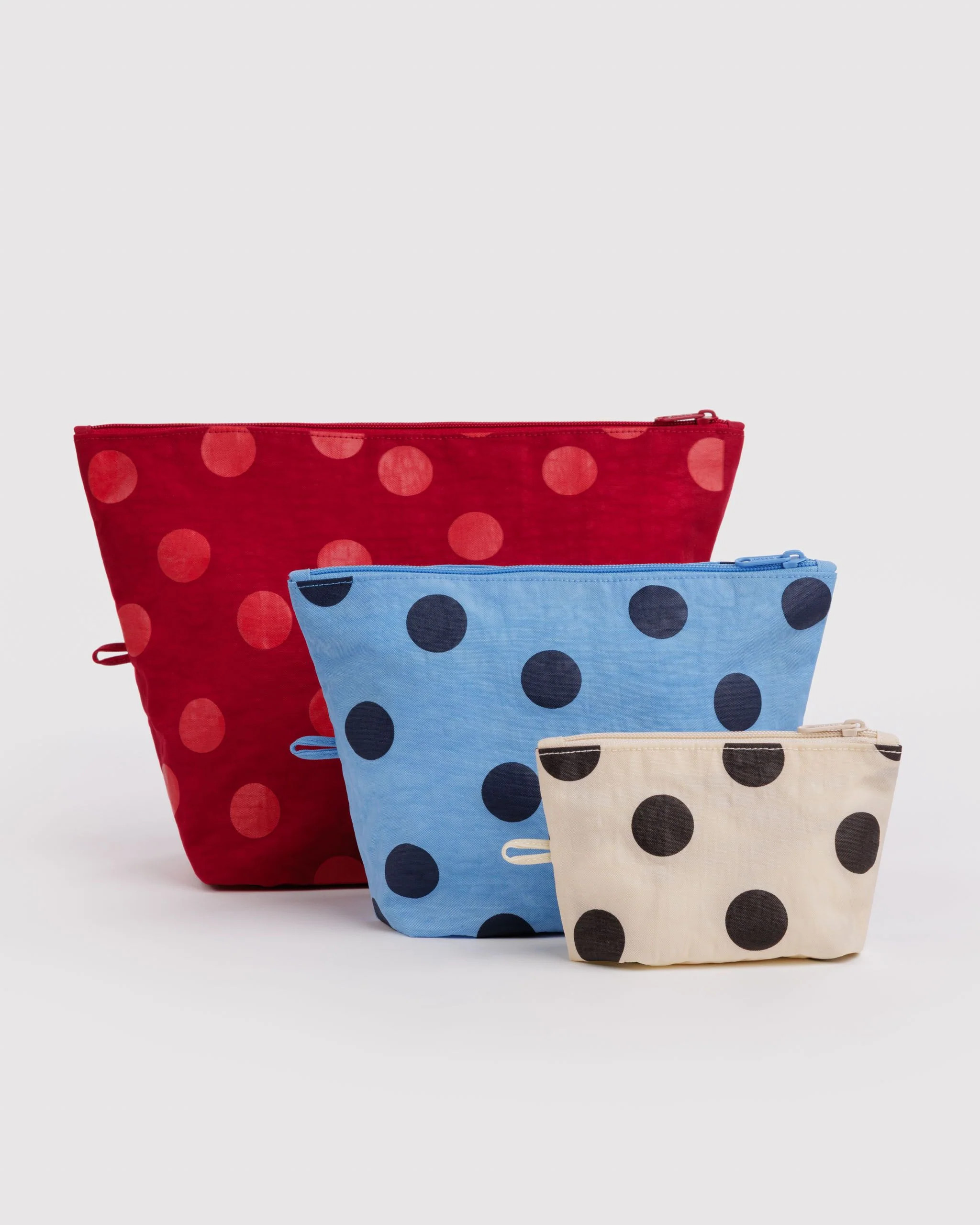 Go Pouch Set Polka Dot Mix - Baggu | BAGGU