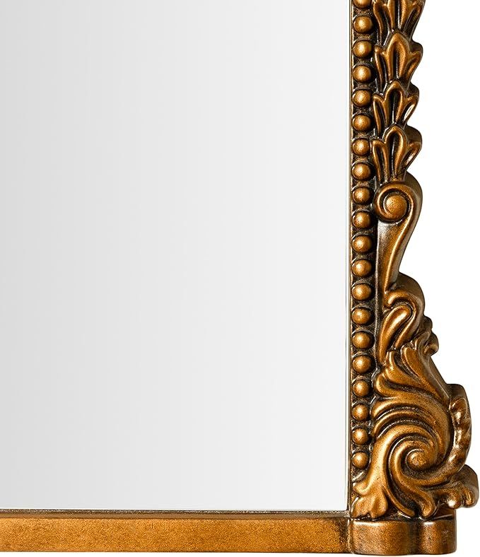 SHYFOY Antique Gold Wall Mirror Baroque Vintage Mirrors for Wall, Decorative Wall Mirror Ornate A... | Amazon (US)