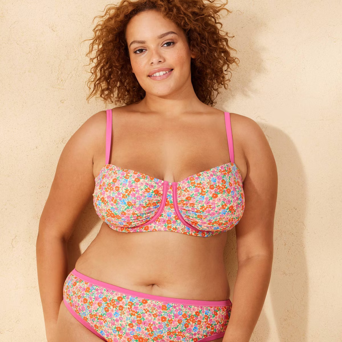 Women's Contrast Binding Underwire Bikini Top - Wild Fable™ | Target