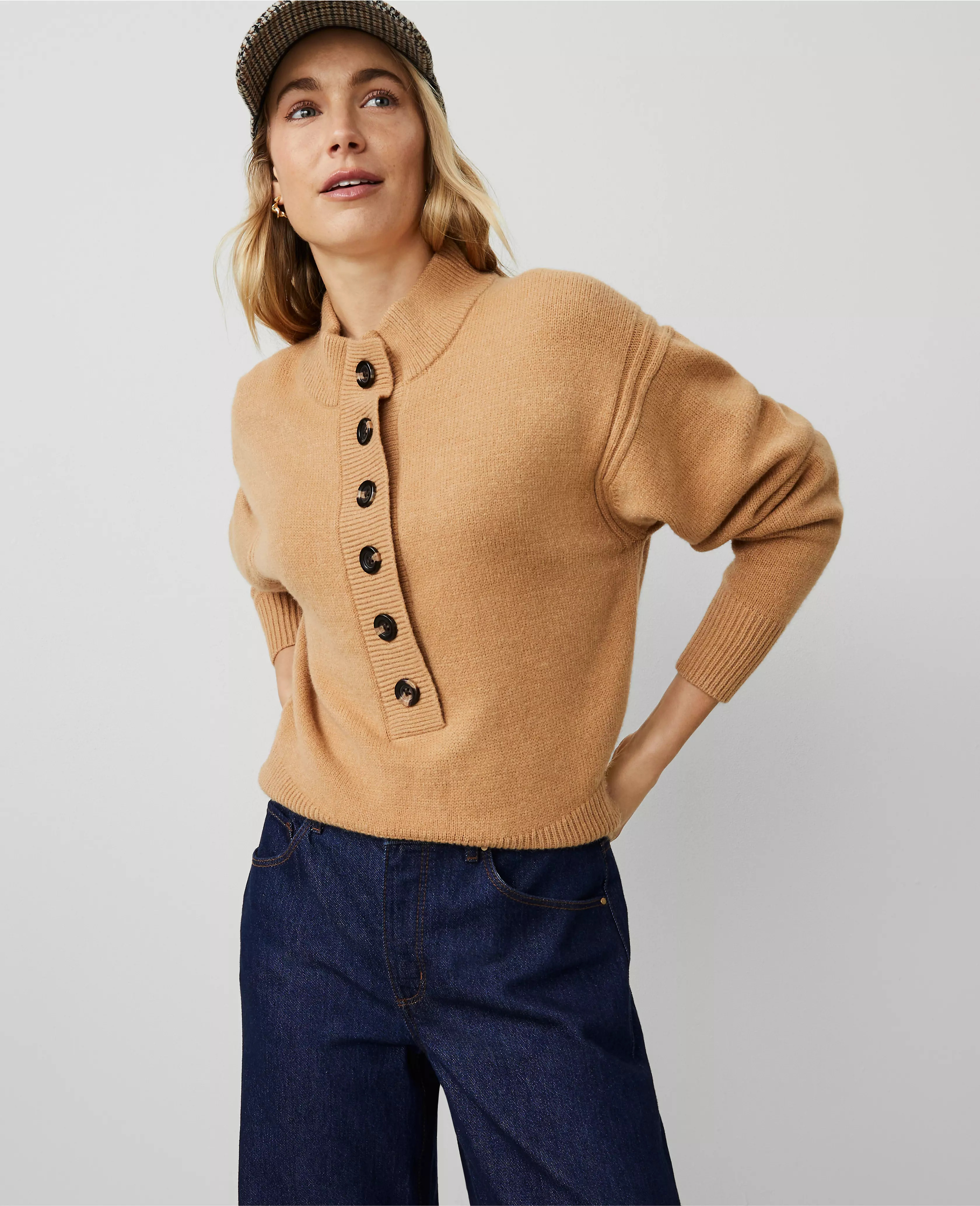 Henley Sweater | Ann Taylor (US)