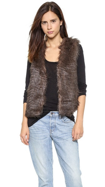Macklin Fur Vest | Shopbop