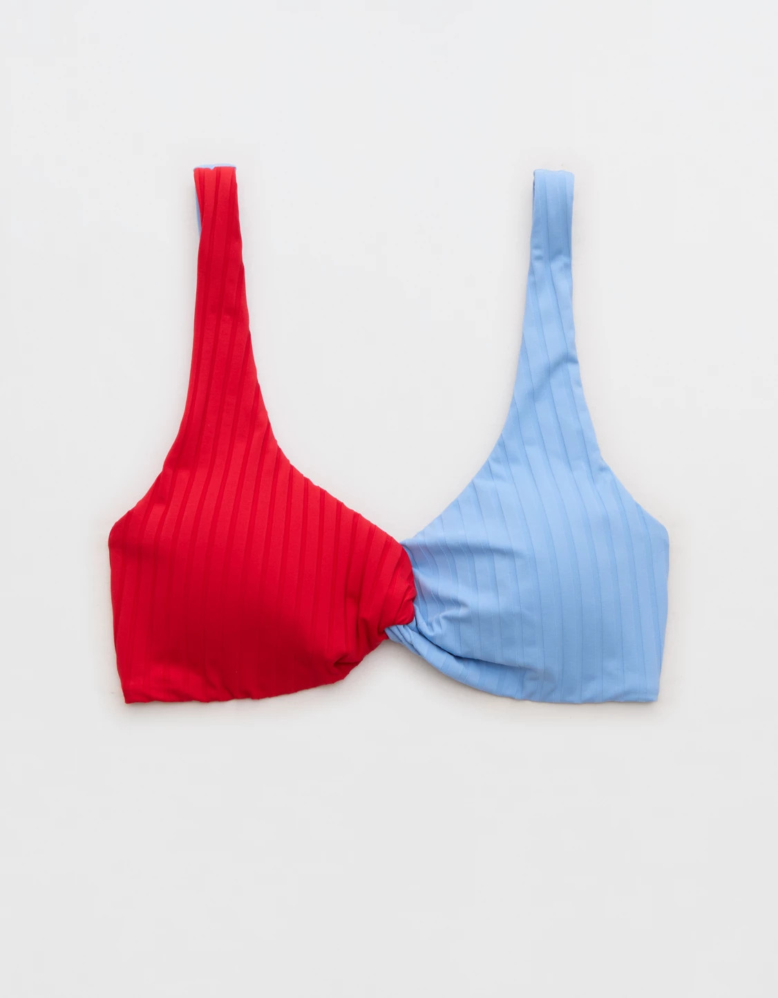 Aerie Ribbed Twist Bikini Top | Aerie