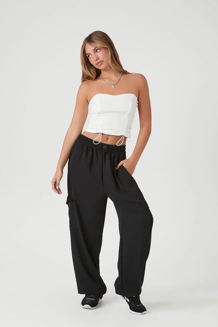 Mid-Rise Cargo Joggers | Forever 21 (US)