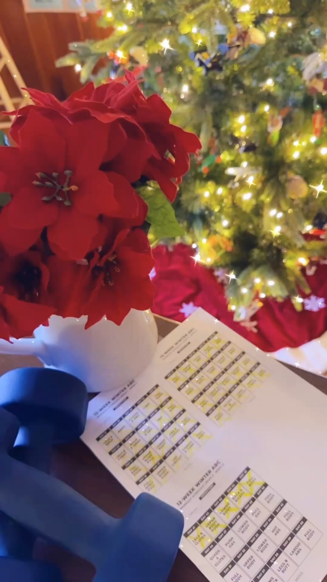 Week 9 done ✔️ of my @nourishmovelove “12 Week Winter Arc” ❄️💪🏽 program - woohoo!! 🥳 Highly recommend her 30-minute daily strength training workouts for all you busy mama out there - so easy to fit into my day and knock them out first thing in the morning while my littles are playing!!! ✨ 9 weeks straight of doing them every morning (sometimes doubling up if we are out of town!), and can’t recommend enough!! 🙌🏽

#LTKHoliday