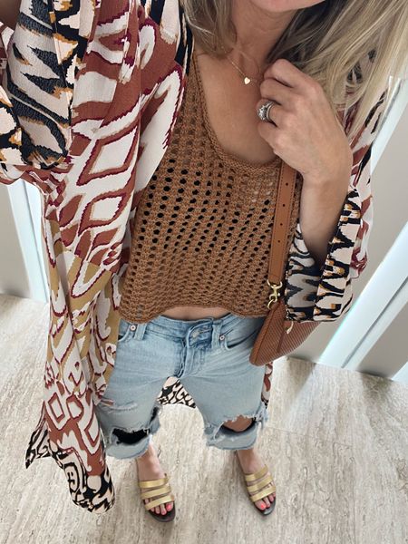 Can’t get enough of this crochet tank from Target that’s under $20.  Abs I just snagged this fabulous cover up slash wrap for under $100! 

Cover up | target finds | attainable style | affordable fashion | crochet tank | vacay outfits | summer outfits | summer top

#SummerOutfit #SummerTop #VacationOutfits #wrap #duster #targetstyle

#LTKSeasonal #LTKunder50 #LTKswim