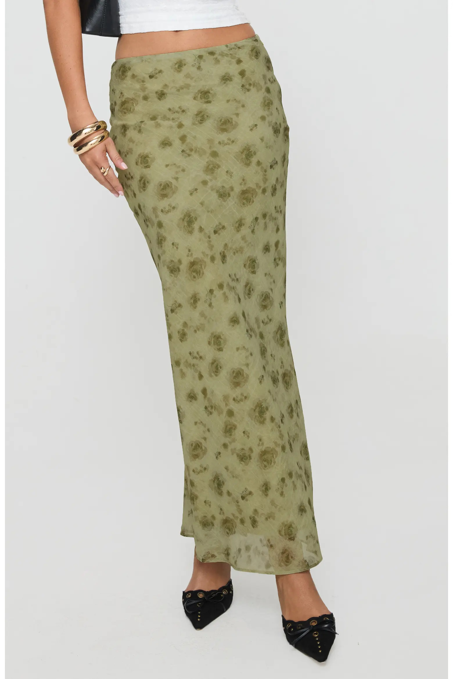 Princess Polly Piazia Chiffon Maxi Skirt (Women) | Nordstrom | Nordstrom
