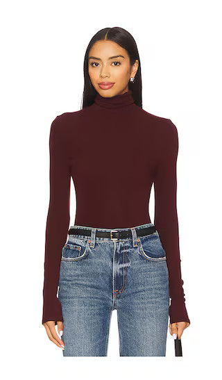 Elodie Fleur Top in Bordeaux | Revolve Clothing (Global)