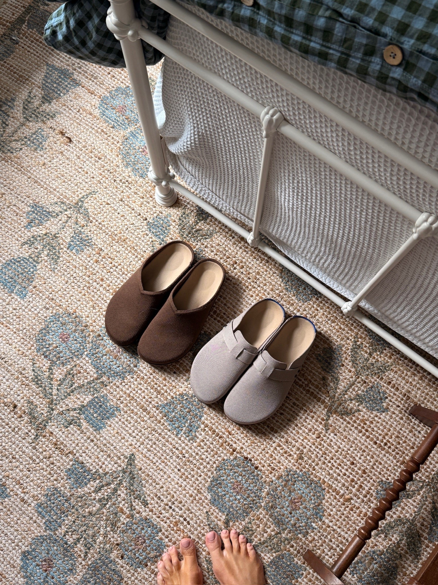 Rothy’s sent my favorite mules for every room in merrimore house.