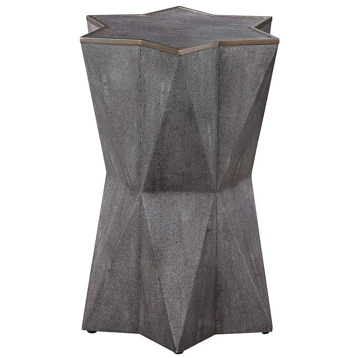 Uttermost Capella 16" Wide Charcoal Gray Accent Table - #83W76 | Lamps Plus | Lamps Plus
