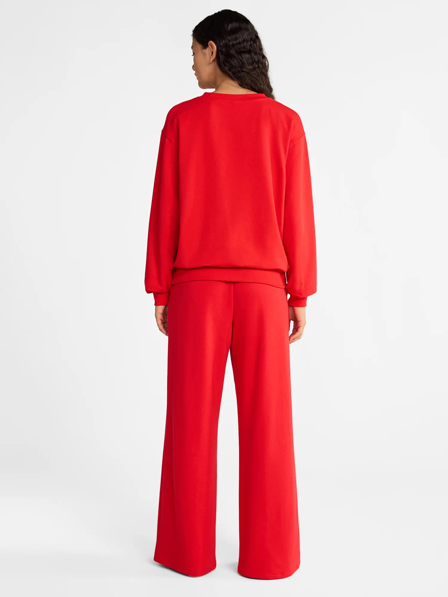 No Boundaries Sleepwear Long Sleeve Top and Pants Set, 2-Piece, Women’s | Walmart (US)