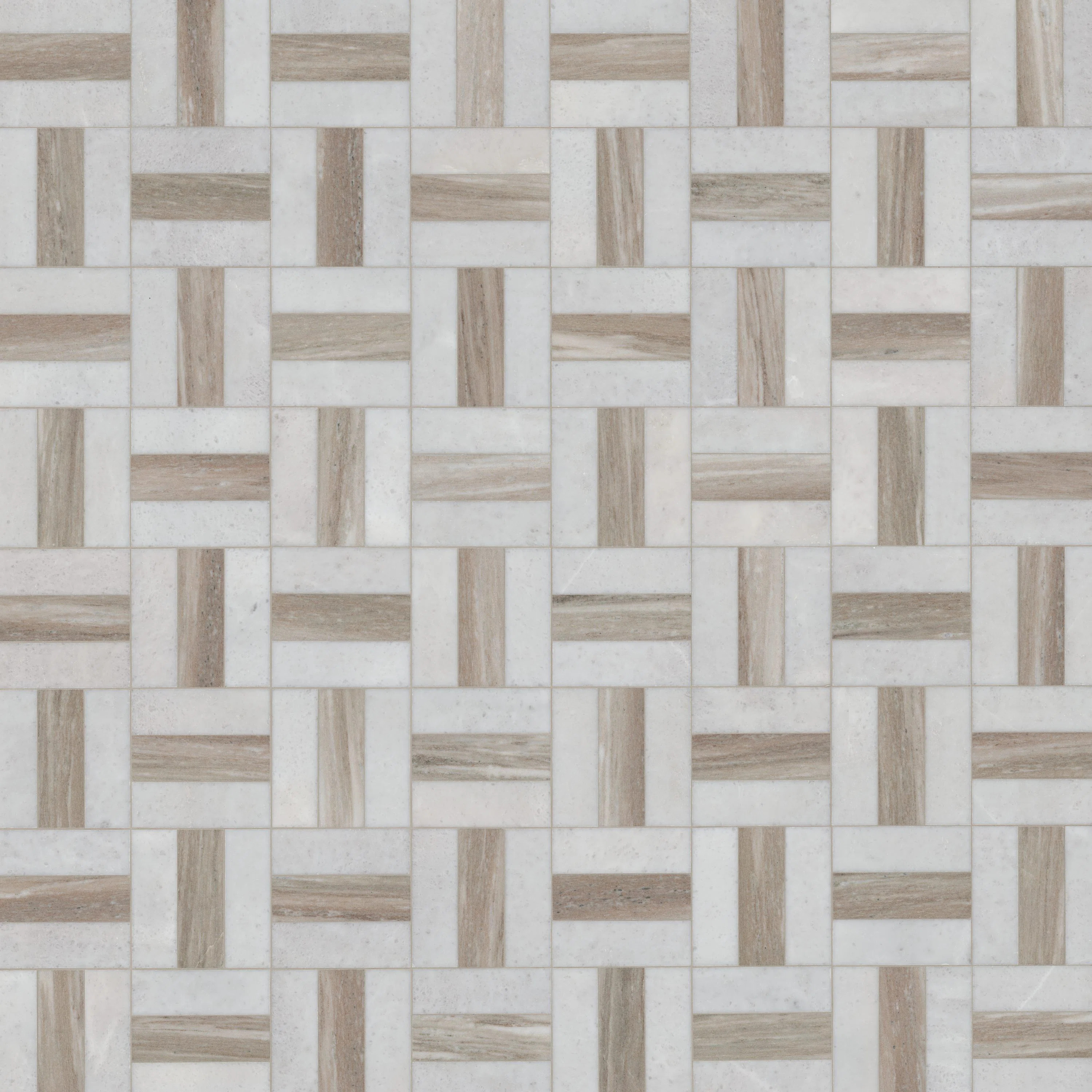Mistline x 12 in. x 12 in. Polished Marble Mosaic Floor and Wall Tile | Wayfair North America