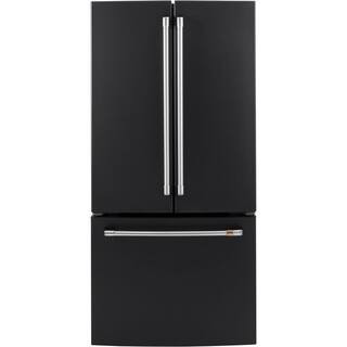 18.6 cu. ft. French Door Refrigerator in Matte Black, Fingerprint Resistant, Counter Depth and ENERGY STAR | The Home Depot