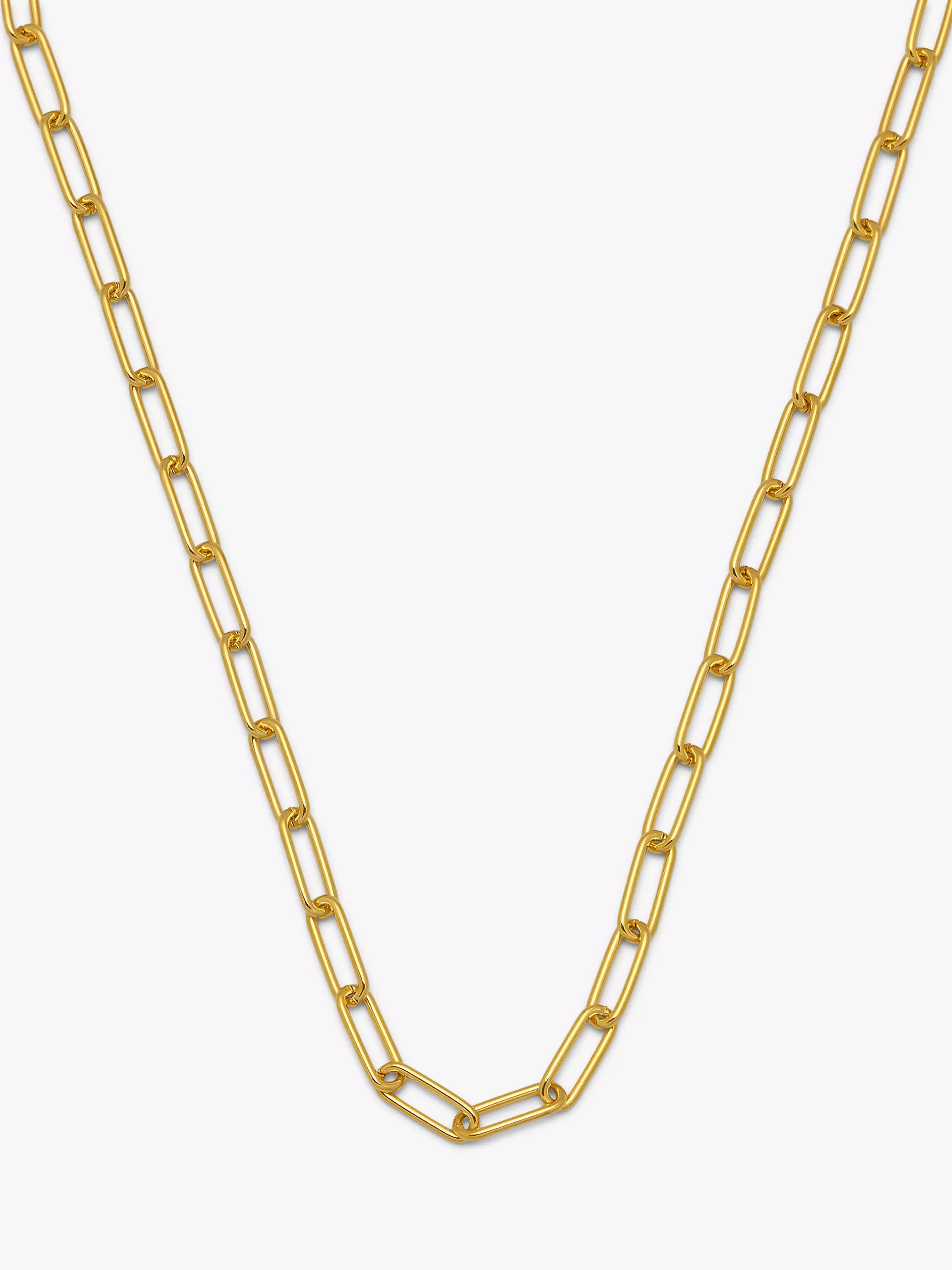 Estella BartlettThe Edit Paperclip Link Chain Necklace | John Lewis (UK)