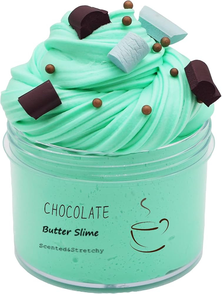 Butter Chocolate Slime, Scented and Stretchy Clay Sludge Toy, Party Favors, Prize, School Educati... | Amazon (US)