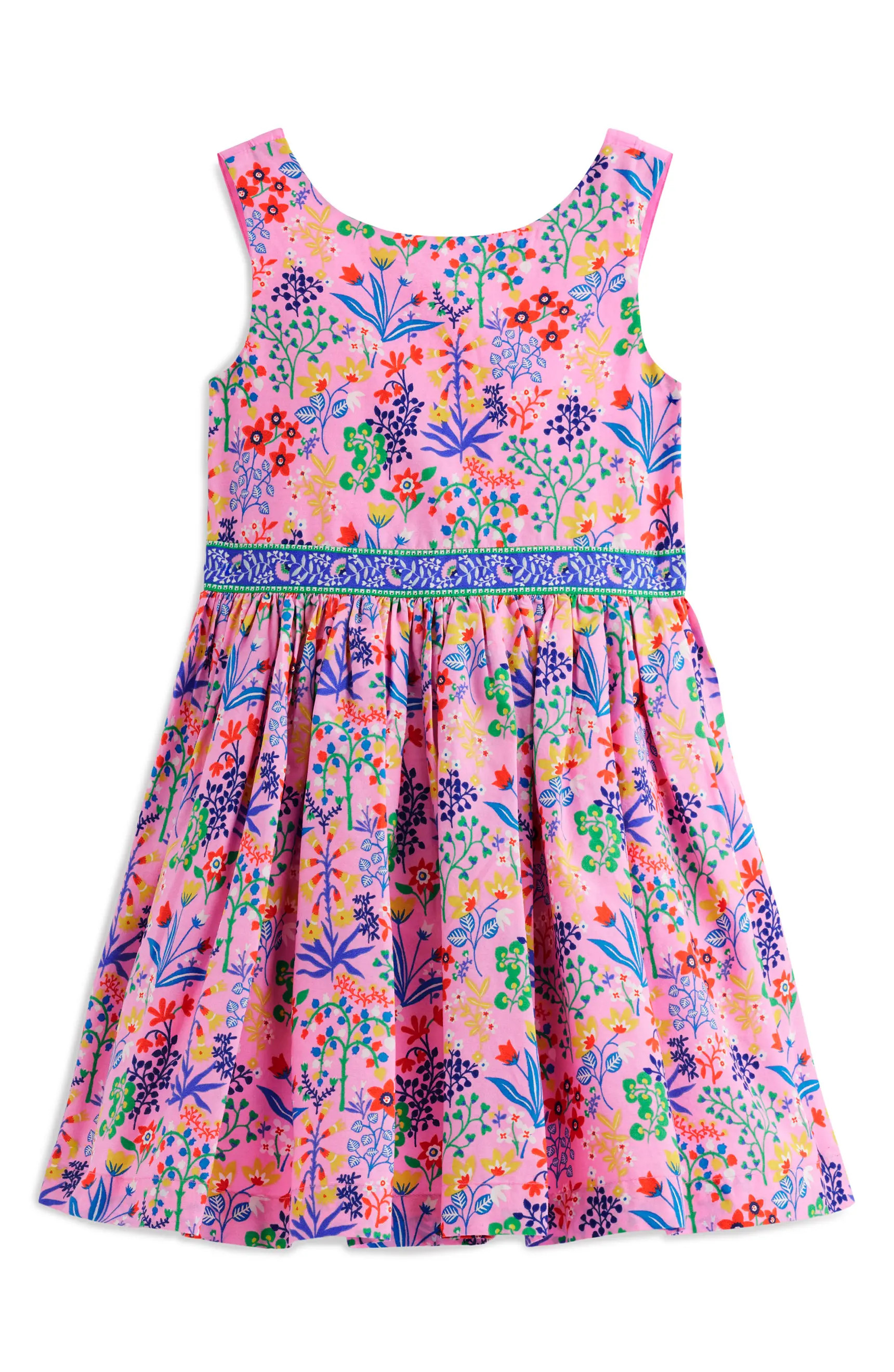 Kids' Floral Print Cotton Dress | Nordstrom