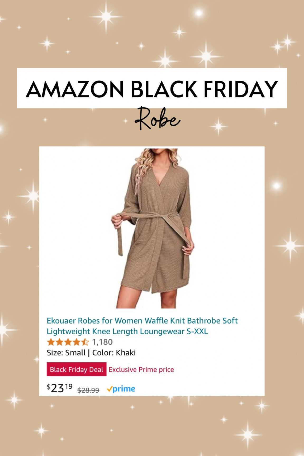 My Baby Registry Items❄️AMAZON BLACK FRIDAY EDITION❄️

I used this comfy cute waffle robe while in the hospital aftercare and now at home postpartum.

#LTKBump #LTKCyberWeek #LTKSaleAlert