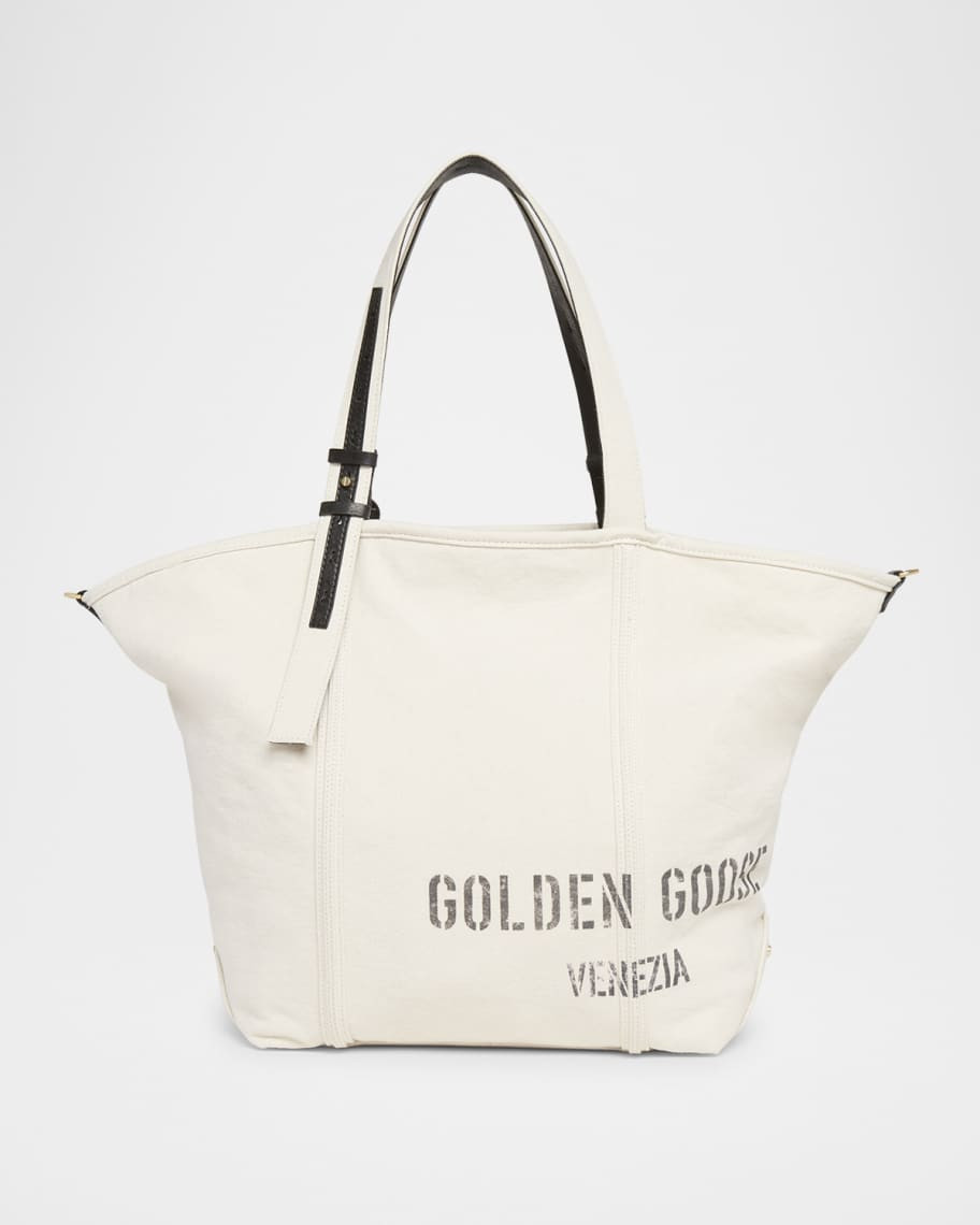 Logo Canvas Tote Bag | Neiman Marcus