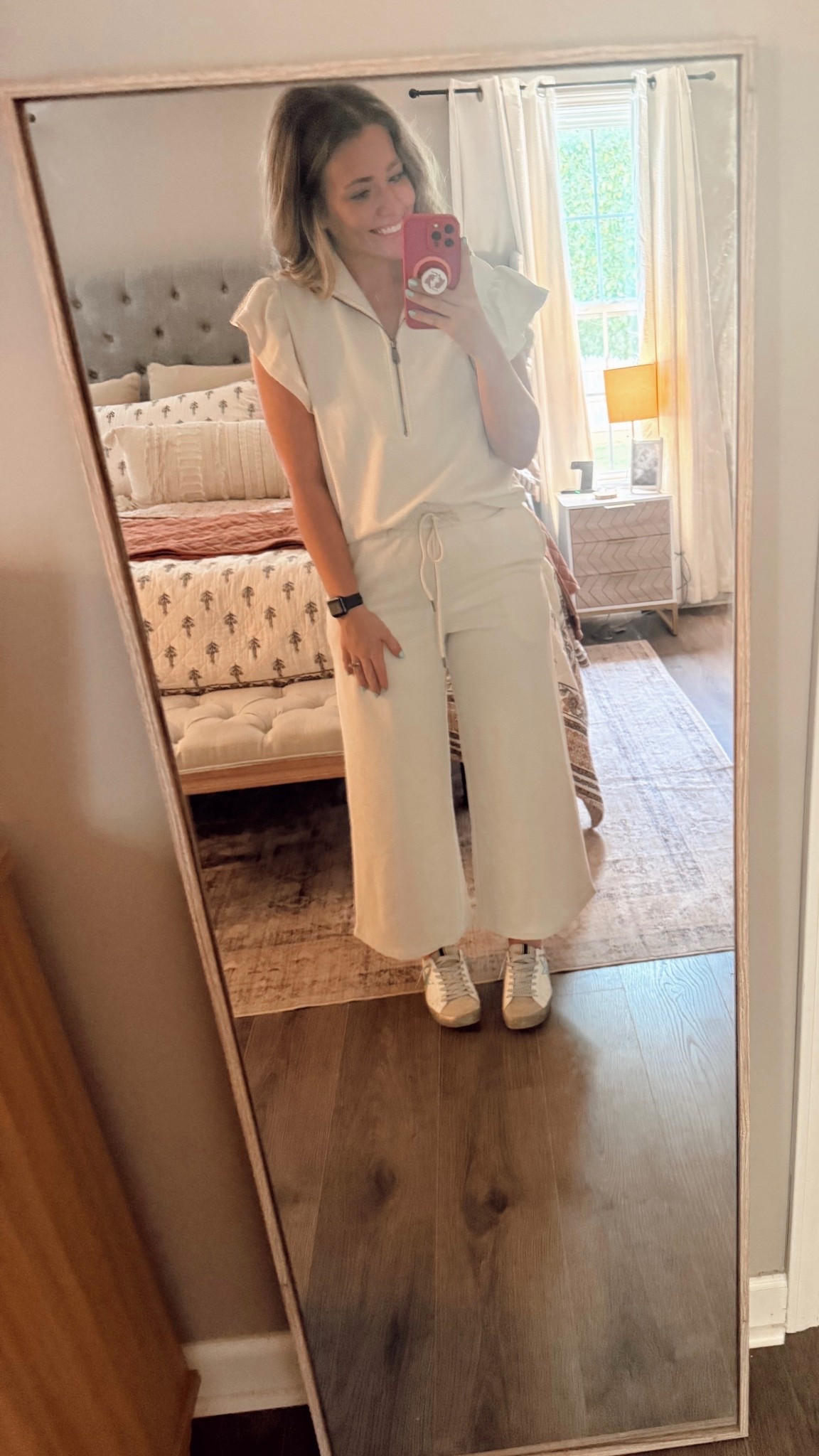 Adorable ruffle matching set!

#LTKGiftGuide #LTKWatchNow #LTKWorkwear