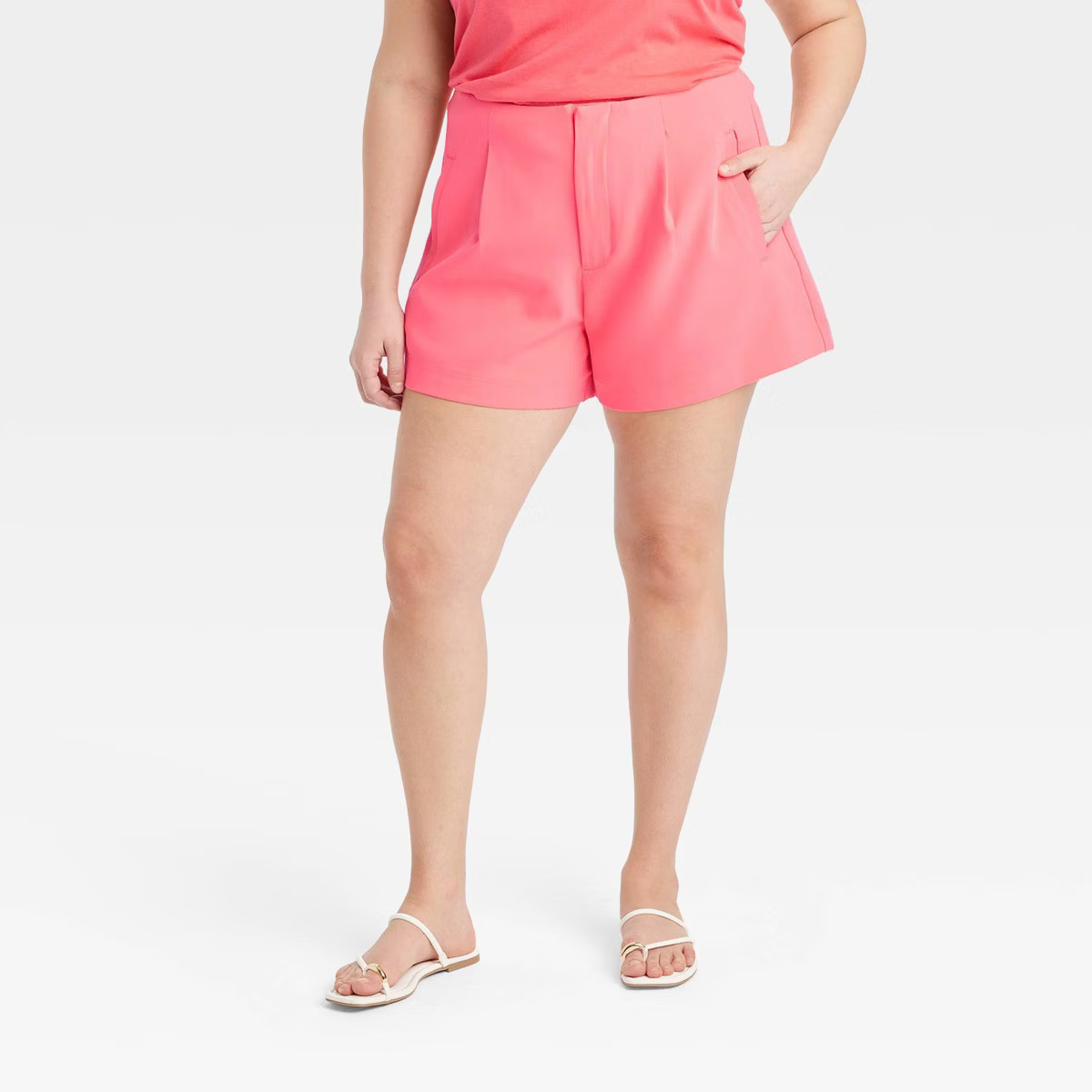 Women's High-Rise Tailored Shorts - A New Day™ | Target