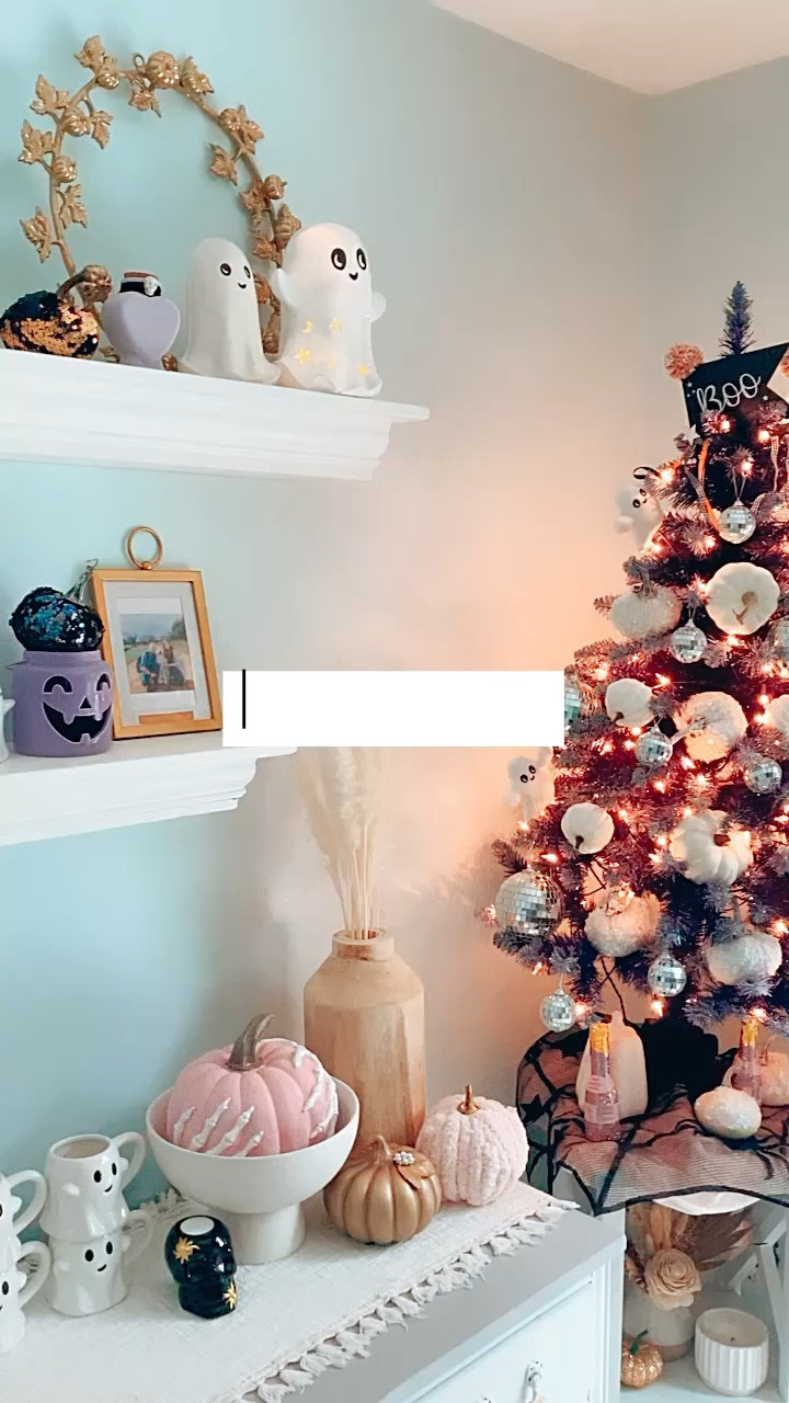 The Boo Tree has arrived! #ghosts #boo #discoball #halloweendecor #halloweentree 

#LTKhome #LTKeurope #LTKSeasonal