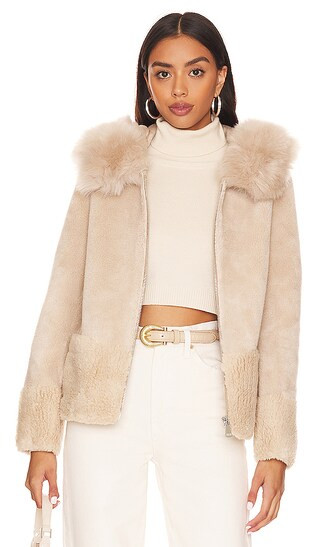 Maya Jacket in Oatmeal | Revolve Clothing (Global)