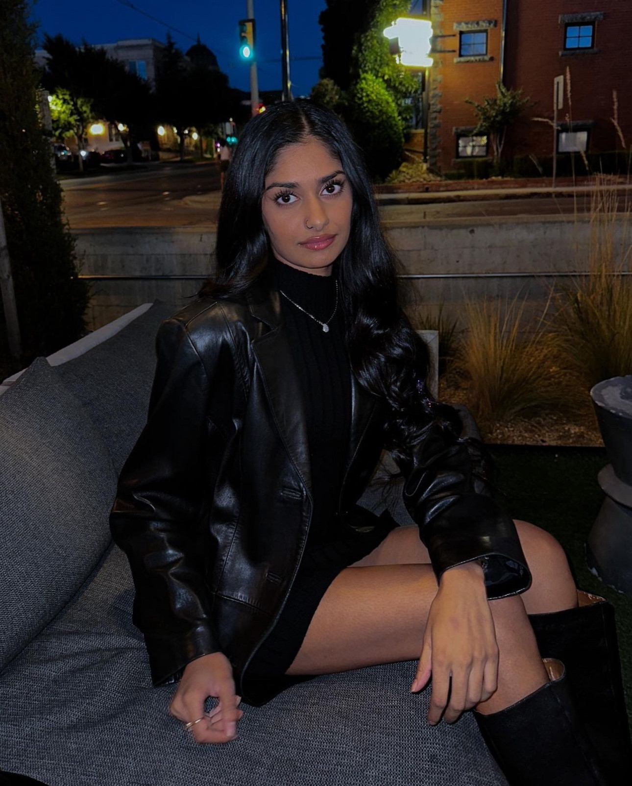 All black look 🖤
The perfect black dress & leather coat combo for a night out 🍸

#LTKsalealert #LTKfindsunder50 #LTKstyletip
