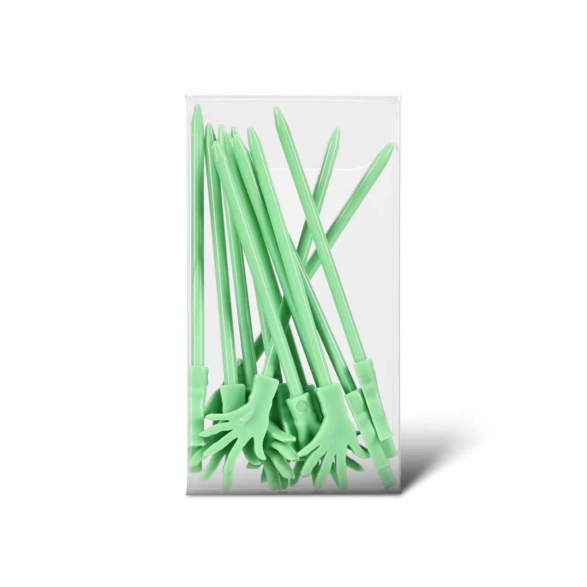 9ct Food and Cocktail Accessories Green Hand - Bullseye's Playground™ | Target