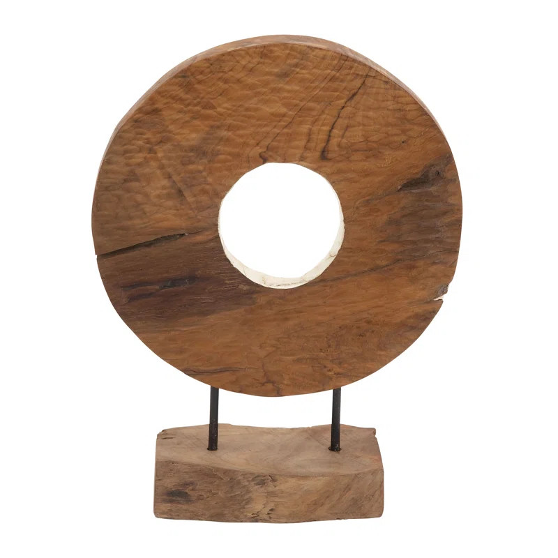 Mcgoldrick Carved Disc Decor | Wayfair North America
