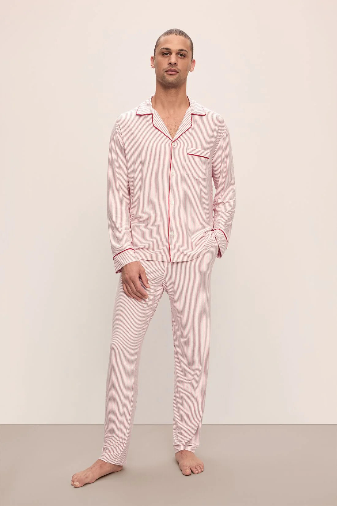 William Printed TENCEL™ Modal Long PJ Set | Eberjey