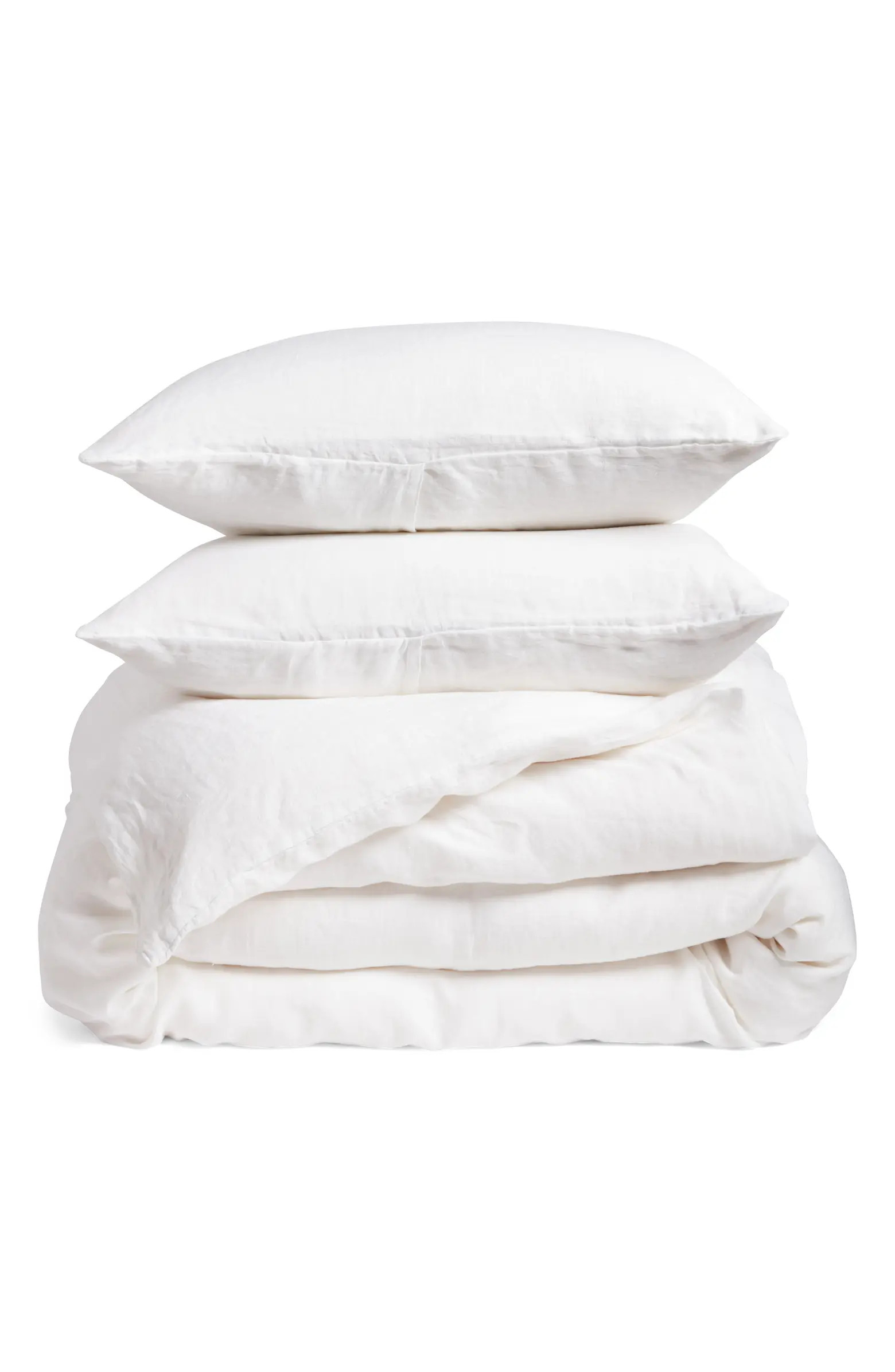 Linen Duvet Cover & Shams Set | Nordstrom
