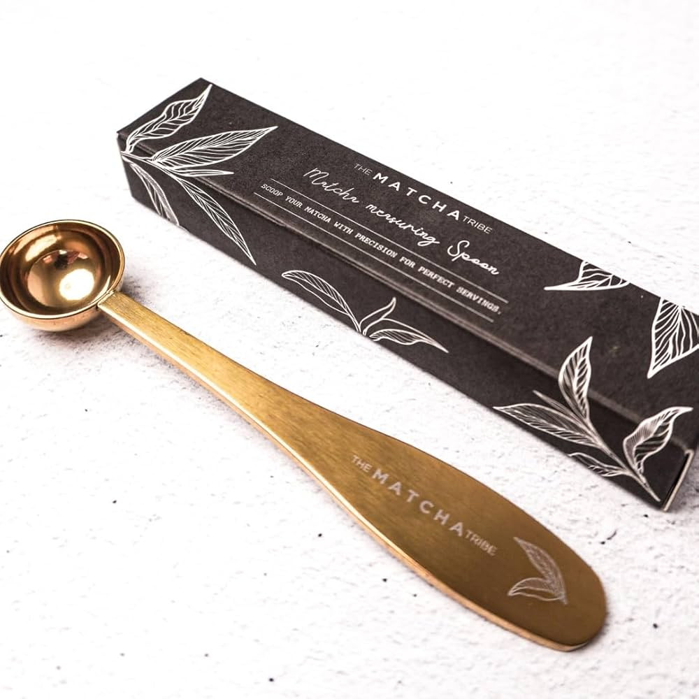 Golden Stainless Steel 1 gram Matcha Measuring Spoon. Scoop your Matcha with Precision for Perfec... | Amazon (US)