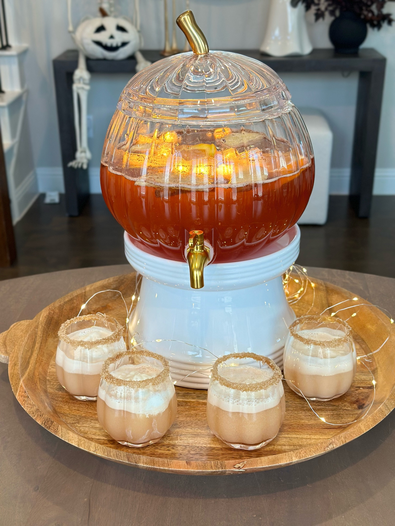 Sparkling apple cider floats! Head to my IG for the full recipe!

Fall drink, fall decor, fall recipe, halloween, pumpkin, pumpkin drink, halloween party, party decor, party hosting

#LTKSeasonal #LTKParties #LTKHome