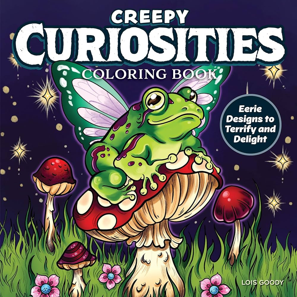 Creepy Curiosities Coloring Book: Eerie Designs to Terrify and Delight (Design Originals) Colorin... | Amazon (US)