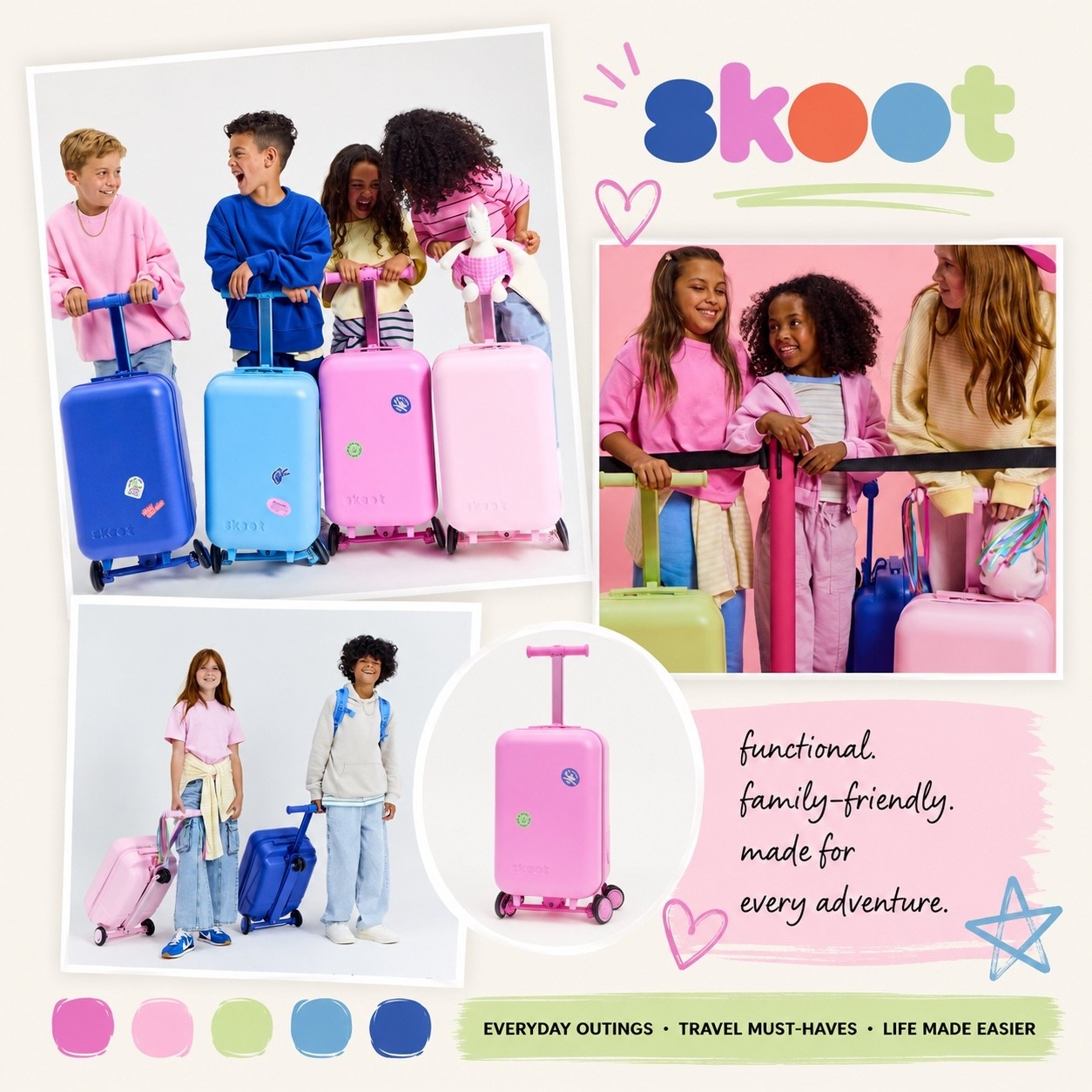 I know these are definitely an investment, BUT if you travel a lot with your kiddos… I can totally see these being worth the splurge! ✈️🧳💗

They can ride them through the airport, burn off some of that extra energy between flights, AND you don’t have to hear “my legs are tired” 47 times. 😂🙌🏼 Functional + fun is a win in my book! Linking the Skootcase in my LTK! 🩷💙💚

#LTKTravel #FamilyTravel #TravelWithKids #Skootcase #TravelMustHaves #LTKFamily

#LTKTravel