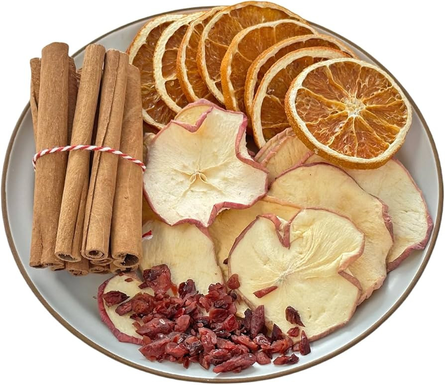 Potpourri Simmering, Stovetop Potpourri with Apple, Orange, Cranberry and Cinnamon, Dried Fruits ... | Amazon (US)