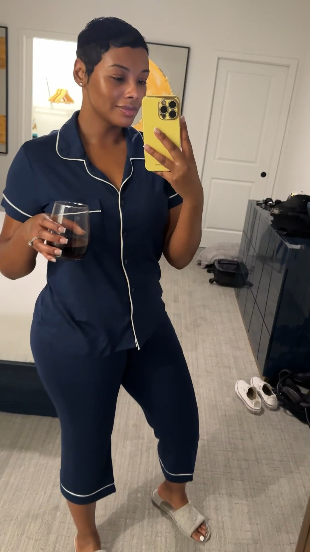 I found the most comfortable pajama set 🥰 it’s super cute too! 