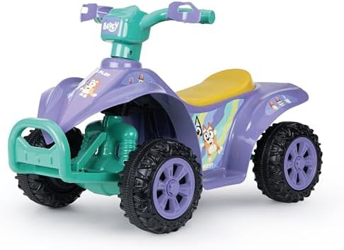 Bluey 6V ATV Quad for Kids - Powerful and Safe Ride-On Toy with Rechargeable Battery - Forward an... | Amazon (US)