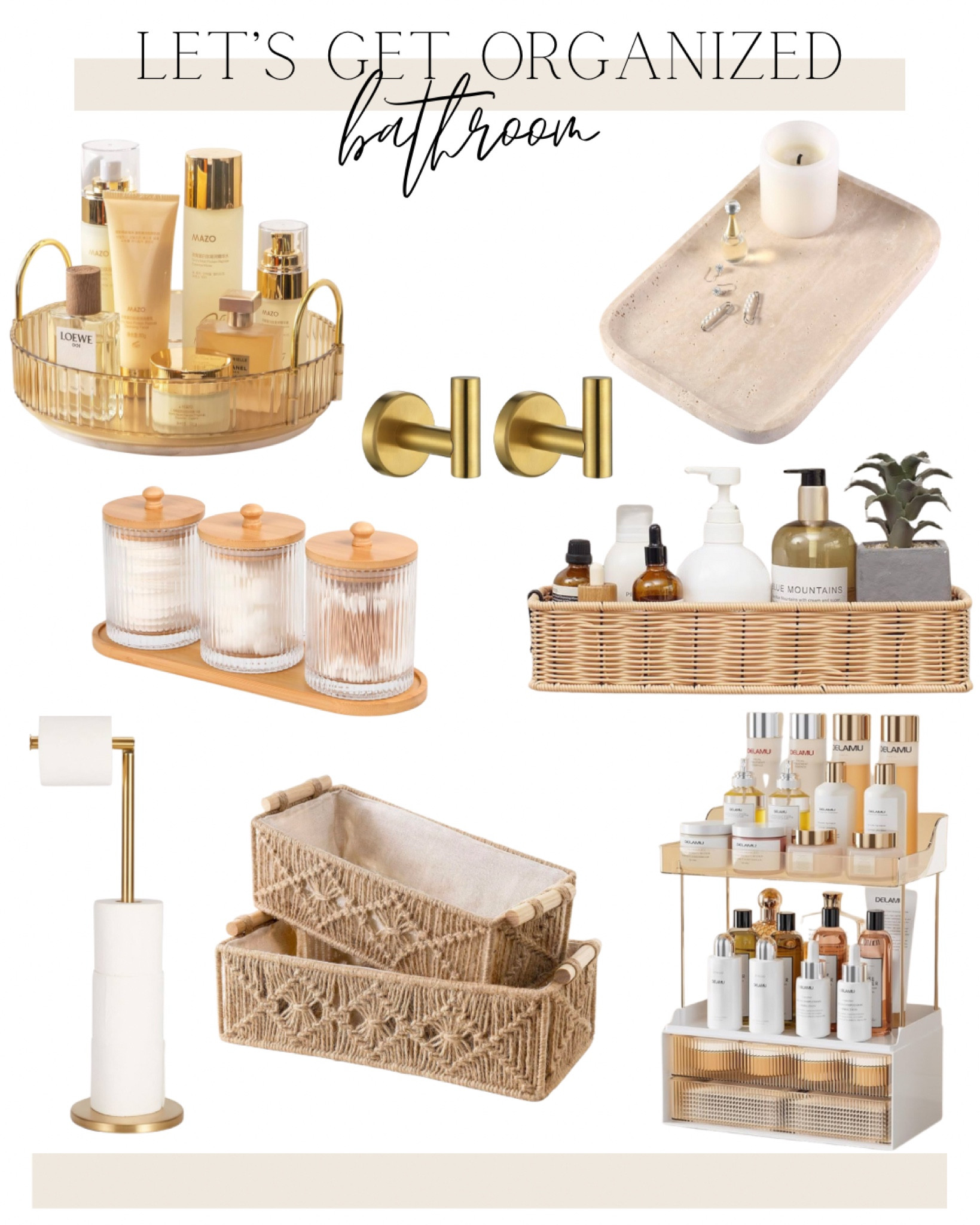 Bathroom organization 

#LTKHome #LTKFindsUnder50