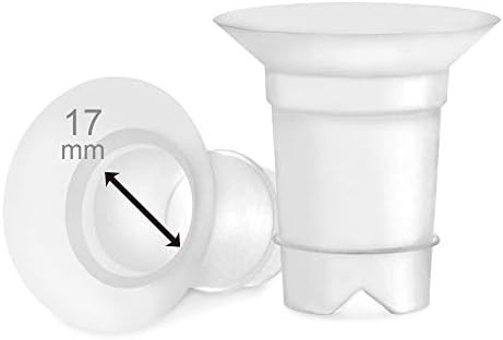 Maymom Flange Inserts 17 mm for Medela, Spectra 24 mm Shields/Flanges, Momcozy/Willow Wearable Cu... | Amazon (US)