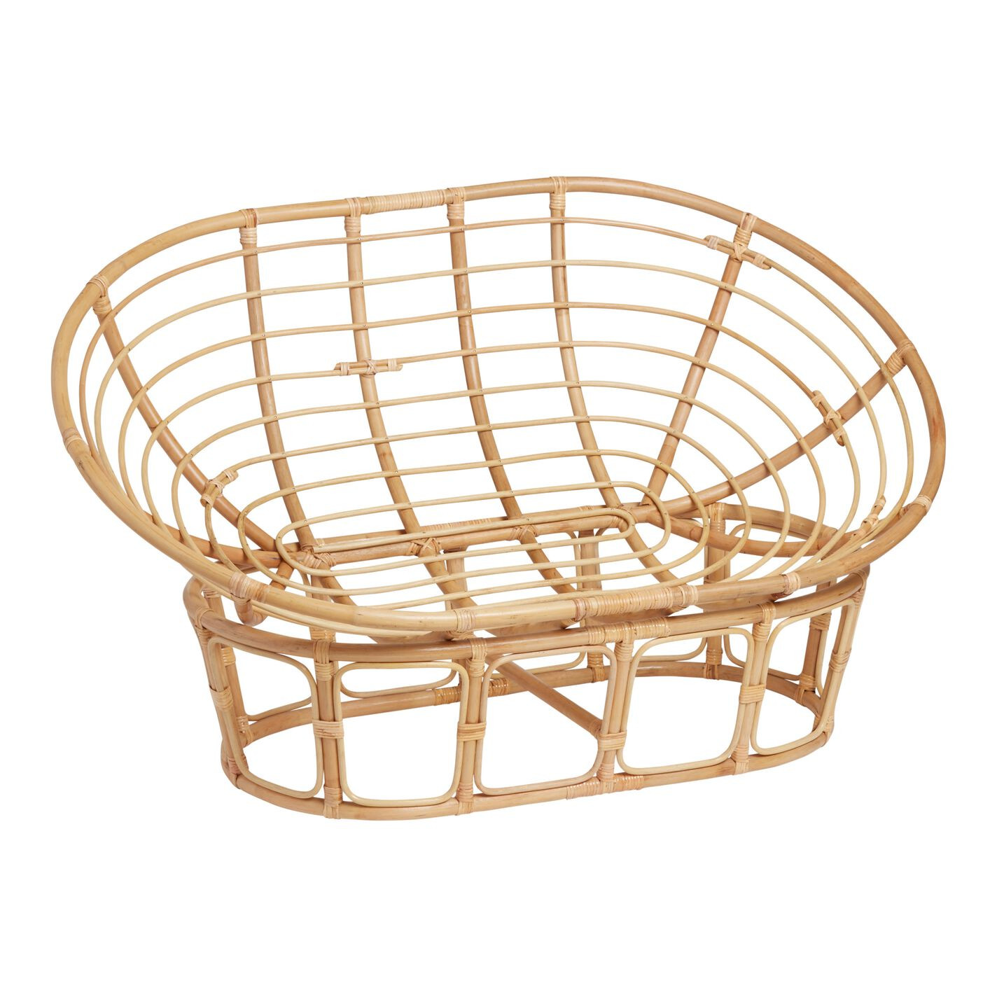 Rattan Double Papasan Chair Frame | World Market