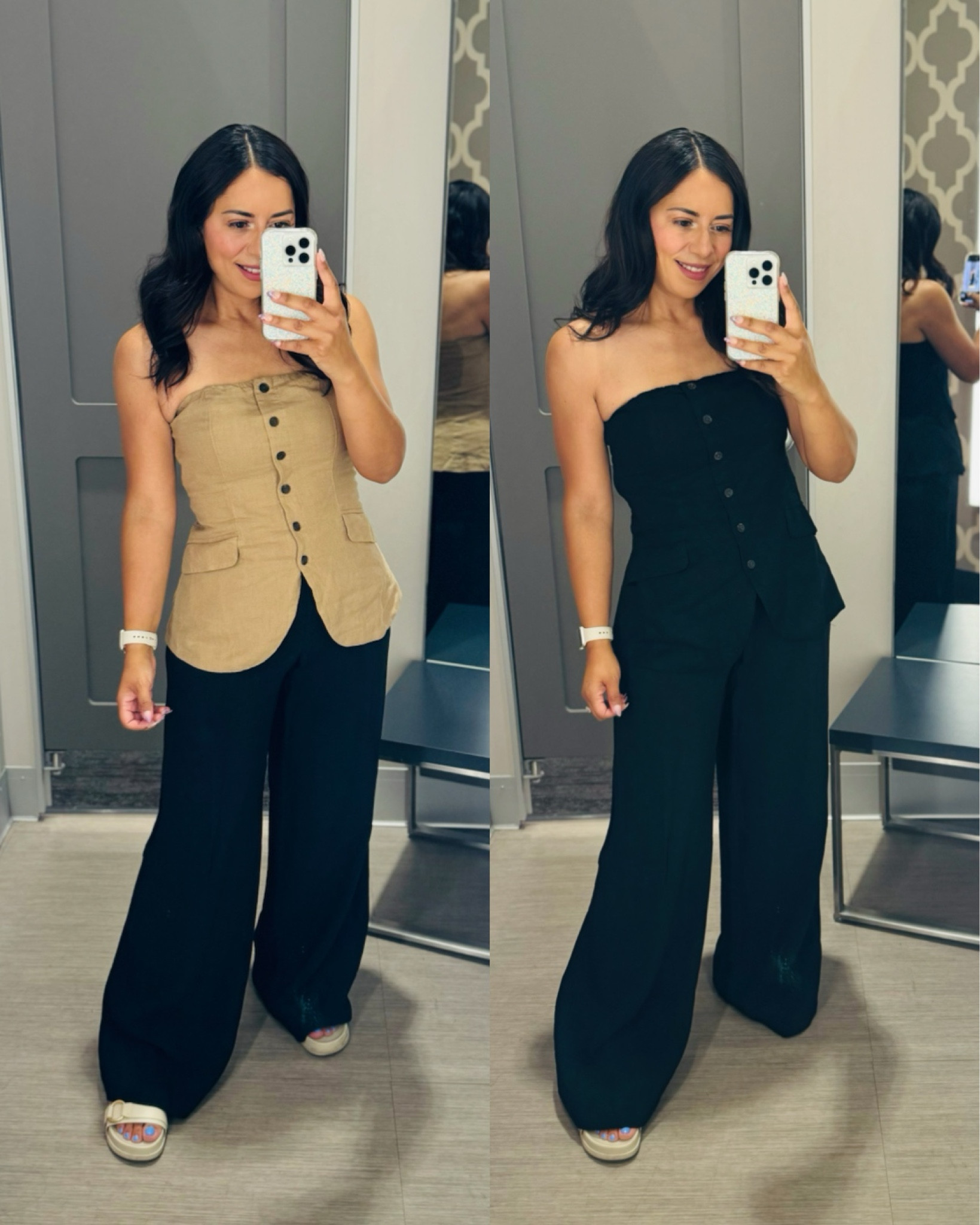 Strapless button down

#LTKSummerSales #LTKFindsUnder50 #LTKStyleTip