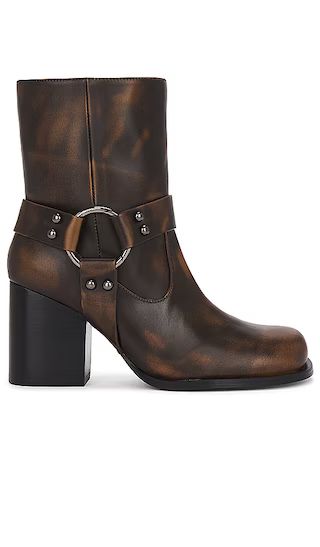 Paizley Boot in Brown | Revolve Clothing (Global)