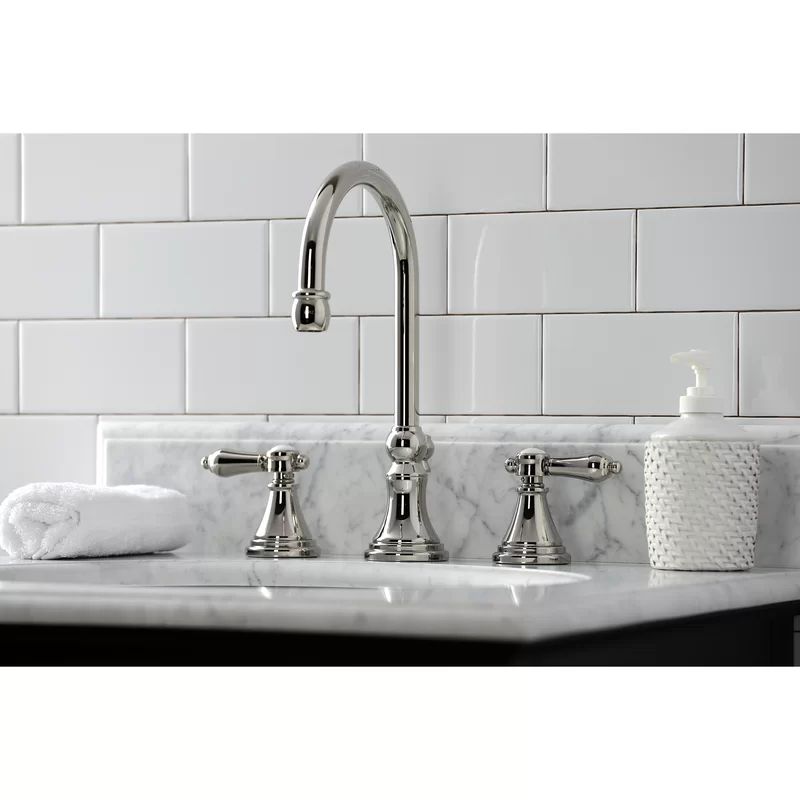 Heirloom Widespread Bathroom Faucet with Drain Assembly | Wayfair North America